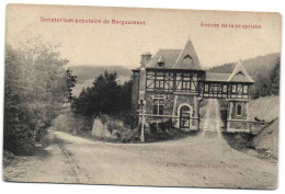 Sanotorium Populaire De Borgoumont - Entrée De La Propriété (Edit. Wayaffe, Trois-Ponts) - Stoumont