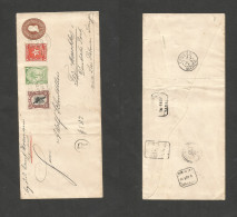 Liberia. 1907 (26 March) Harpee - Fez, Marruecos (20 Apr) German Post Office Via Las Palmas - Tanger Per "SS Ernst Woerm - Liberia