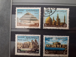 Timbres Egypte : 1969 - 1970 Les Temples & - Used Stamps