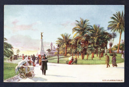 06. Nice. Jardin Public ( 1852). Monument Du Centenaire ( André Allar-1896). Carte  Raphael Tuck / Oilette - Parcs Et Jardins