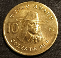 PEROU - PERU - 10 SOLES DE ORO 1982 - KM 272.2 - Peru