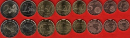 Estonia Euro Full Set (8 Coins): 1 Cent - 2 Euro 2011 UNC - Estonia