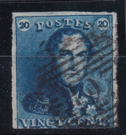 BELGIUM 1849 - Canceled - Sc# 2a - 1849-1850 Médaillons (3/5)