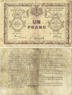 France - BILLET - Chambre De Commerce De ROUEN - UN FRANC - 1920 - JP.110.03 - 15-264 - Notgeld