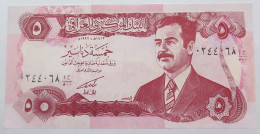 Iraq 5 Dinars 1992  #alb052 1063 - Iraq