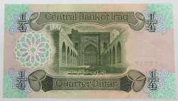 Iraq 1/4 Dinar 1979  #alb052 1045 - Iraq