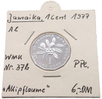 JAMAICA CENT 1977  #alb062 0273 - Giamaica