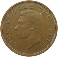 NEW ZEALAND PENNY 1952 George VI. (1936-1952) #c021 0079 - New Zealand