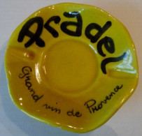 PAT14950 CENDRIER PRADEL  GRAND VIN DE PROVENCE - Porcelaine