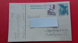 Dopisnica Sfrj-15 Din Avtoput.Postmark:Novigrad/Cittanova - Lettres & Documents