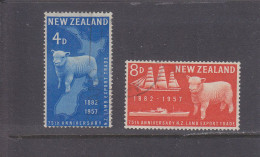 NEW ZEALAND - O / FINE CANCELLED - 1957 - LAMB EXPORT - Yv. 359/360  - Mi. 368/369 - Oblitérés