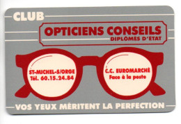 Carte Promotion Opticiens Conseils France Card  (salon 442) - Sonstige & Ohne Zuordnung