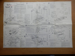 NOTICE DE MONTAGE VOITURE RENAULT 16 HELLER - Auto's