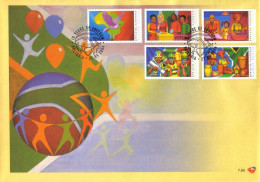 South Africa - 2004 10 Years Of Freedom FDC # SG 1471-1475 - FDC