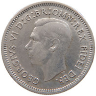 AUSTRALIA SIXPENCE 1951 PL George VI. (1936-1952) #a064 0167 - Sixpence