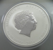 AUSTRALIA 2 OZ 2014  #w033 0579 - Silver Bullions