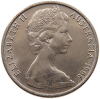 AUSTRALIA 20 CENTS 1966 Elisabeth II. (1952-) #c077 0293 - 20 Cents