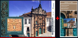 Ref. BR-V2017-23+E BRAZIL 2017 - BAROQUE STYLE CHURCH,RELIGION, ARCHITECTURE, S/S MNH+BROCHURE, CHURCHES 1V - Unused Stamps