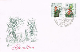 52478. Carta F.D.C. BERLIN (Alemania DDR) 1988. Flowers, Flores, Bromelien - 1981-1990