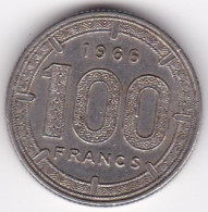 Afrique Equatoriale Banque Centrale. 100 Francs 1966 , En Nickel. KM# 5 - Autres – Afrique