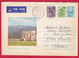 5766 Roumanie, Lettre Par Avion à Destination De Lannilis, CF Mangalia, Oblit. Mauelle  26-09-1979, Sinaia (5766) - Covers & Documents