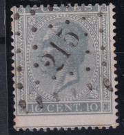 BELGIUM 1867 - Canceled - Sc# 18 - 1865-1866 Profile Left