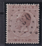 BELGIUM 167 - Canceled - Sc# 20 - 1865-1866 Profile Left