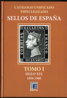 CATALOGO ESPECIALIZADO EDIFIL ESPAÑA TOMO I  1850 A 1900 SERIE BRONCE EDICION 2020 - Spagna