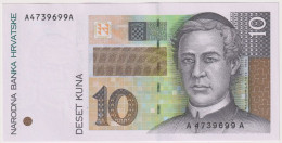 CROATIA , 10 KUNA 1995 , UNC - Kroatien