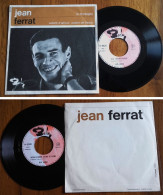 RARE French SP 45t RPM BIEM (7") JEAN FERRAT «La Montagne» (PROMO Juke Box, 1964) - Collectors