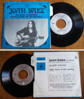 RARE French SP 45t RPM (7") JOAN BAEZ IN CONCERT «Volume 3» (Lang, 1967?) - Country Et Folk