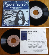 RARE French SP 45t RPM BIEM (7") JOAN BAEZ «Volume 7» (Bob Dylan, Donovan, 1967?) - Country Et Folk