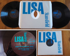 RARE 2xLP 33t RPM (12"x2) LISA STANSFIELD «Little Bit Of Heaven» (PROMO, U.K 1993) - Dance, Techno En House