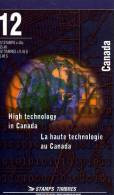 CANADA  Carnet 1996 Haute Technologie  Scott: 1598a  Y&T: 1454-7 - Carnets Complets