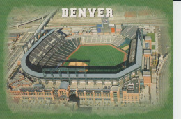 Denver's New Baseball Stadium Colorado USA  CPM  Stade De Baseball 2sc - Denver