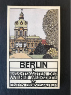 Wiener Werkstaette Serie 12 Cartes Postales Avec Le Pochet. Berlin. Edition Moderne De Brandstatter - Wiener Werkstaetten