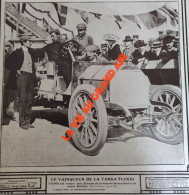 1906 COURSE AUTOMOBILE - LA TARGA FLORIO - CAGNO - VOITURE ITALIA - BALBOT - PNEUS CONTINENTAL - LA VIE AU GRAND AIR - Books