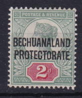 Bechuanaland: 1897/1902   QV 'Bechuanaland Protectorate' OVPT   SG62   2d      MH - 1885-1964 Bechuanaland Protectorate