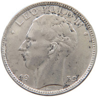 BELGIUM 20 FRANCS 1935 LEOPOLD III. (1934-1951) #a082 0201 - 20 Francs