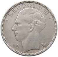 BELGIUM 20 FRANCS 1935 LEOPOLD III. (1934-1951) #c003 0203 - 20 Frank