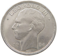 BELGIUM 20 FRANCS 1934 LEOPOLD III. (1934-1951) #a020 0231 - 20 Francs