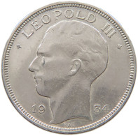 BELGIUM 20 FRANCS 1934 LEOPOLD III. (1934-1951) #a020 0231 - 20 Frank