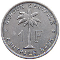 BELGIAN CONGO FRANC 1959  #s042 0637 - 1951-1960: Boudewijn I