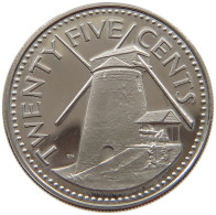 BARBADOS 25 CENTS 1980  #a016 0725 - Barbades