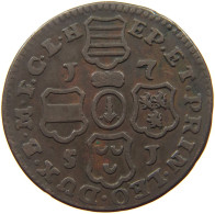 BELGIUM LIEGE 2 LIARDS 1751  #t149 0111 - 975-1795 Principado De Lieja