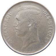 BELGIUM FRANC 1913 Albert I. 1909-1934 #a081 0619 - 1 Franc