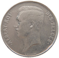 BELGIUM FRANC 1912 Albert I. 1909-1934 #c052 0343 - 1 Frank