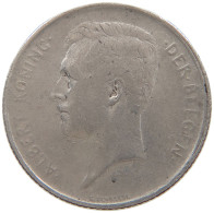 BELGIUM FRANC 1911 Albert I. 1909-1934 #a081 0613 - 1 Franco