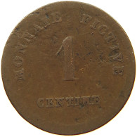 BELGIUM CENTIME 1833 GAND GENT #t149 0319 - 1 Centime