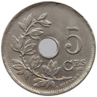 BELGIUM 5 CENTIMES 1923 Albert I. 1909-1934 PLANCHET ERROR #s067 1071 - 5 Centimes